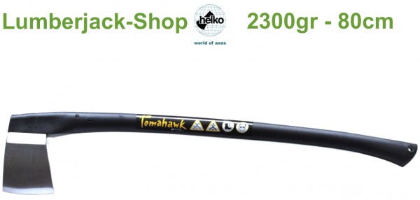 Schwere Spaltlaxt Helko Tomahawk 2300g 80cm